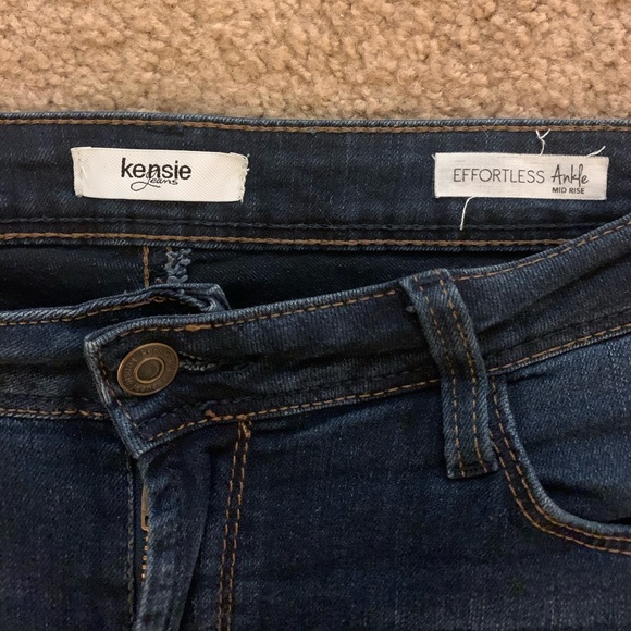 Kensie Effortless Ankle Jeans - Picture 2 of 3